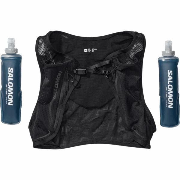 SALOMON PULSE 2 TRINKWESTE Schwarz M