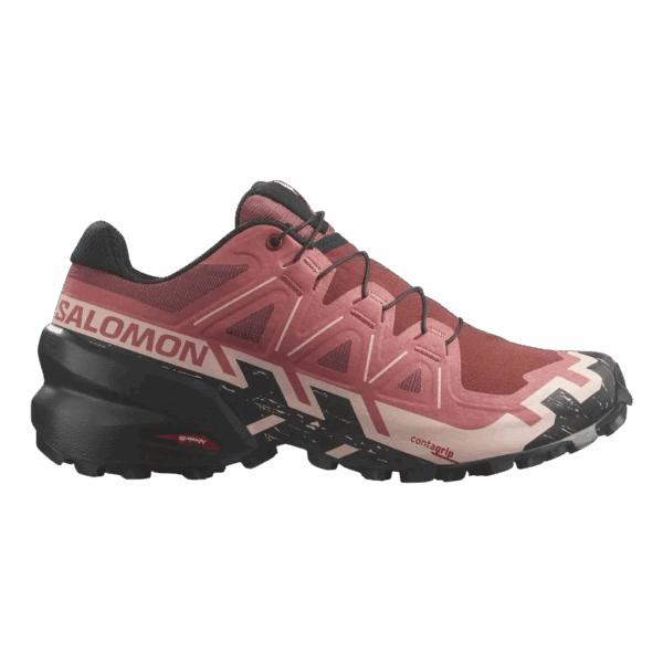 SALOMON SPEEDCROSS 6 Trailschuhe Damen Cow Hide/Black/English Ro 36 2/3