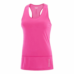 SALOMON CROSS RUN TANK Damen Pink XS