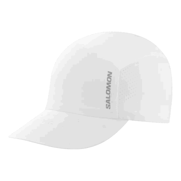 SALOMON CROSS COMPACT CAP Unisex WHITE