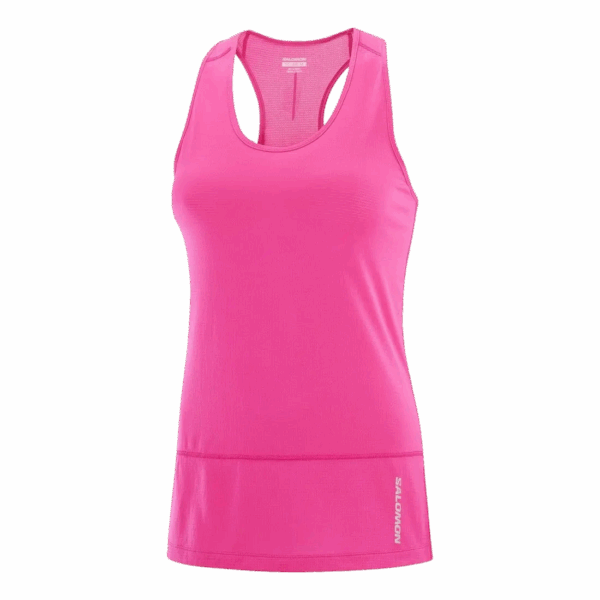 SALOMON CROSS RUN TANK Damen Pink L
