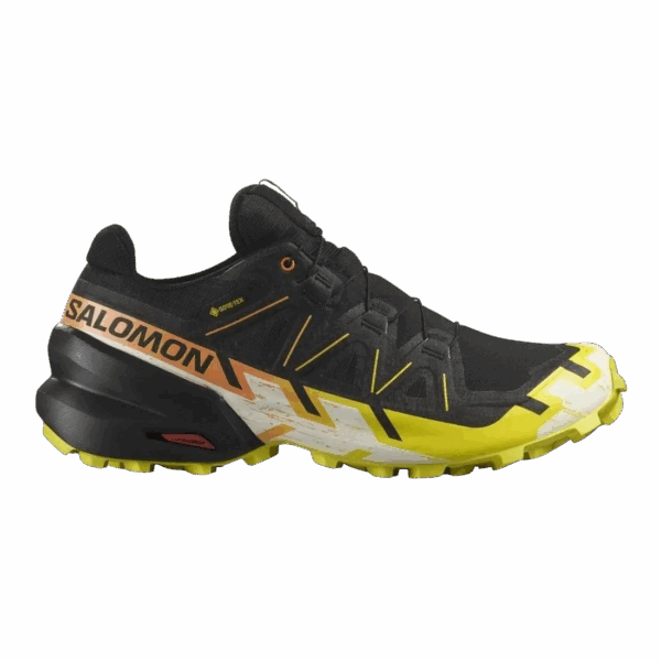SALOMON SPEEDCROSS 6 GTX Trailschuhe Herren Black/Sulphur Spring/Bird 46 2/3