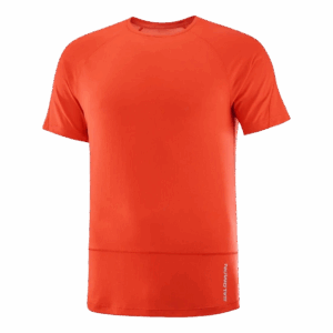 SALOMON T-SHIRT CROSS RUN SS TEE Herren Rot XL