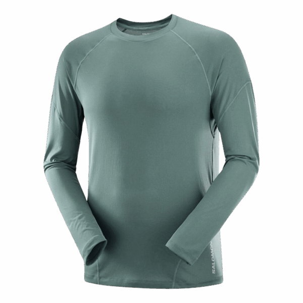 SALOMON CROSS RUN LS TEE Herren Türkis XXL