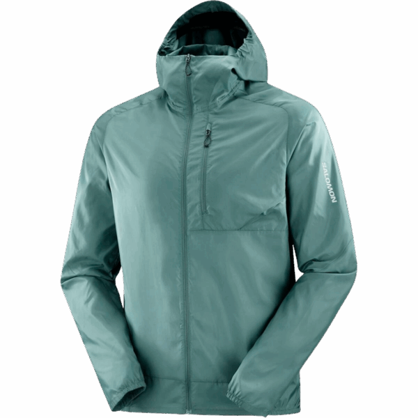 SALOMON BONATTI CROSS WIND Laufjacke Herren Türkis S