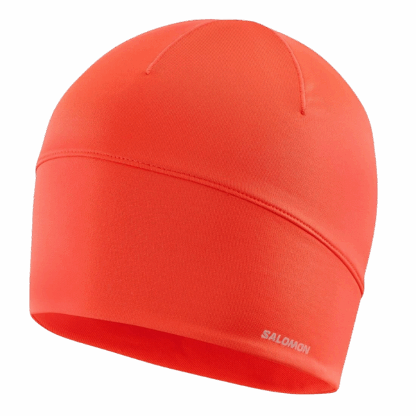 SALOMON ACTIVE BEANIE Unisex CHERRY TOMATO