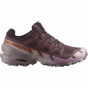 SALOMON SPEEDCROSS 6 Trailschuhe Damen Catawba Grape/Papaya/Deauville Mauve 38