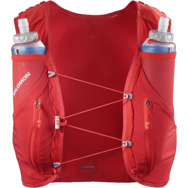 SALOMON ADV SKIN 12 Laufweste Unisex 2024 Flame Scarlet/Haute red S