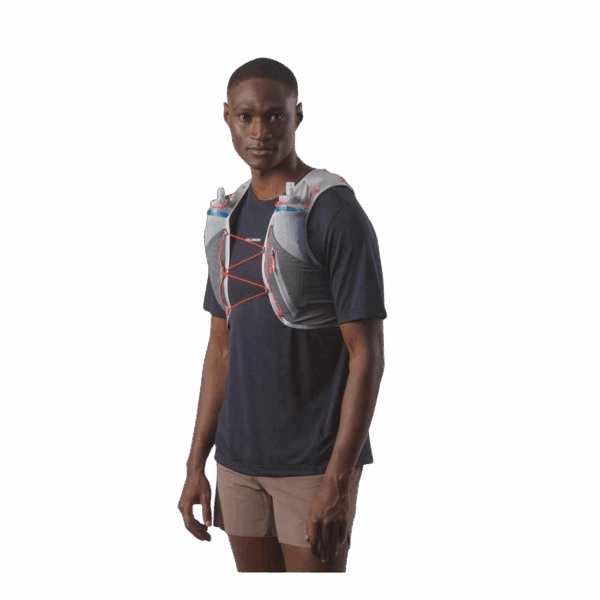 SALOMON ADV SKIN 5 LAUFRUCKSACK Unisex 2024 castelrock / alloy / neon fla XL