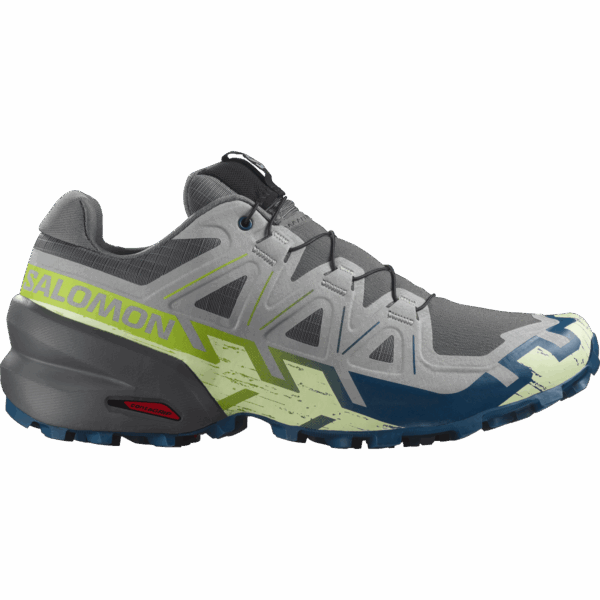 SALOMON SPEEDCROSS 6 Trailschuhe Herren Castlerock / Lime Cream / Poseidon 46