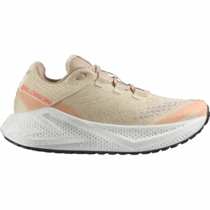 SALOMON AERO GLIDE 3 GRVL Gravel-Laufschuhe Damen Shortbread/White/Fusion Coral 38