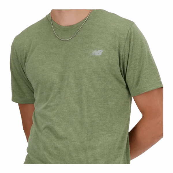 NEW BALANCE ATHLETICS RUN SHIRT Herren Dark Olivine XL