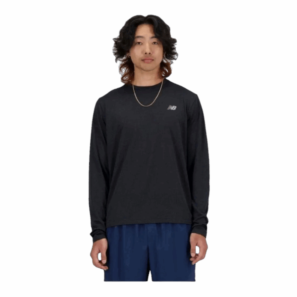 NEW BALANCE ATHLETICS RUN LONG SLEEVE Herren Black