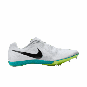 NIKE ZOOM RIVAL MULTI Multievent-Leichtathletik-Spikes Unisex WHITE/BLACK-BRIGHT SPRUCE-VAPOR GREEN 42