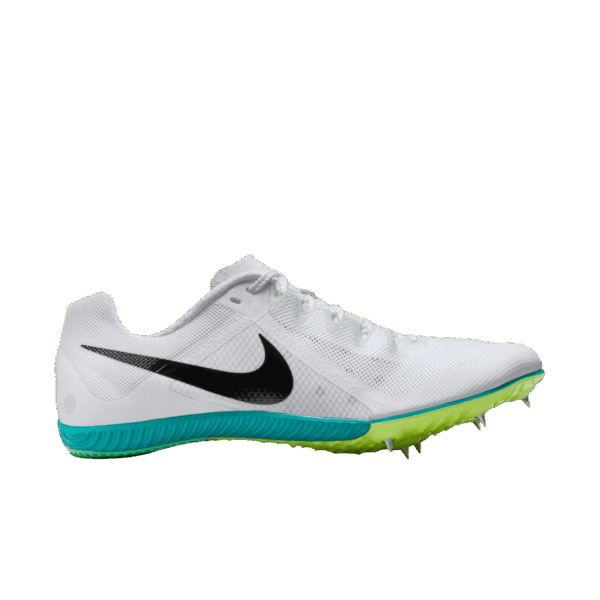 NIKE ZOOM RIVAL MULTI Multievent-Leichtathletik-Spikes Unisex WHITE/BLACK-BRIGHT SPRUCE-VAPOR GREEN 42