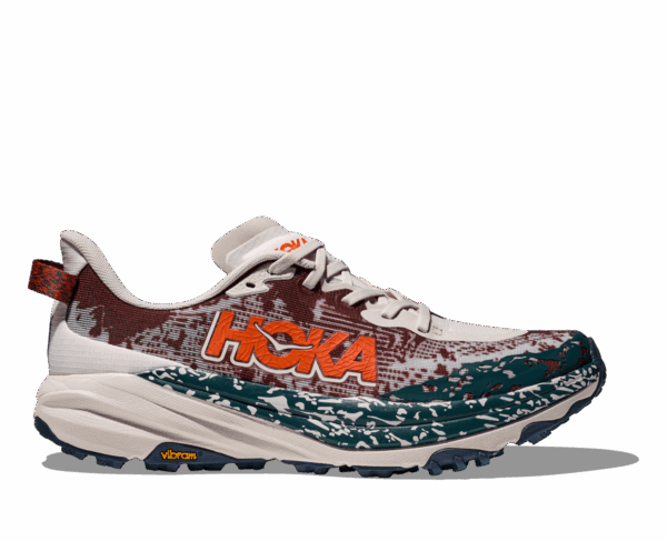 HOKA SPEEDGOAT 6 Trailschuhe Herren PUTTY / BLUE TWILIGHT D (normal) 41 1/3