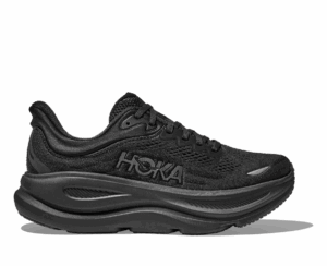 HOKA BONDI 9 Laufschuhe Herren BLACK / BLACK 2E (breit) 41 1/3