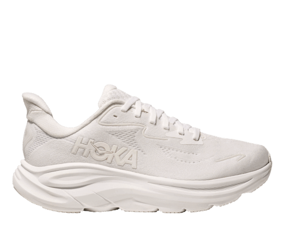 HOKA CLIFTON 10 Laufschuhe Damen WHITE / WHITE B (normal) 40 2/3