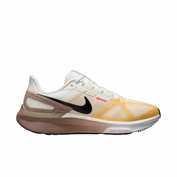 NIKE STRUCTURE 25 Laufschuhe Damen summit white/black/mink brown 42