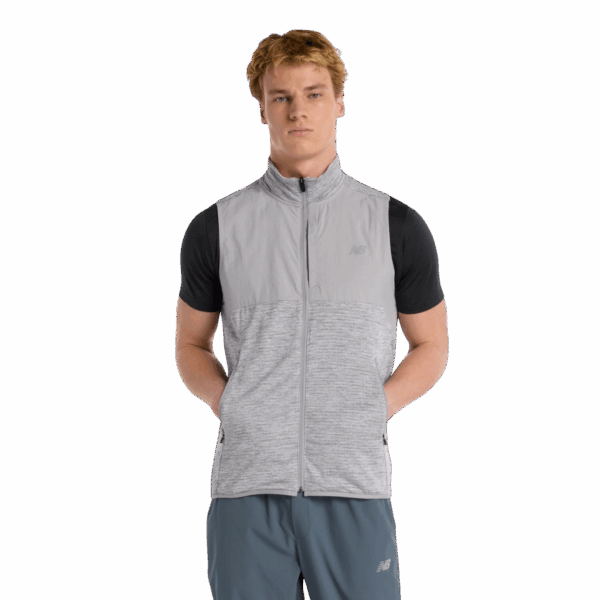 NEW BALANCE HEAT GRID VEST Herren Grey XL