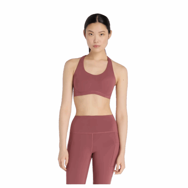 NEW BALANCE NB RC Bra Damen WASHED BURGUNDY S (A-C)