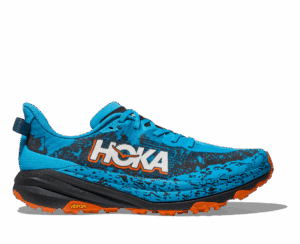 HOKA SPEEDGOAT 6 Trailschuhe Herren SKYWARD BLUE / BLACK D (normal) 44 2/3