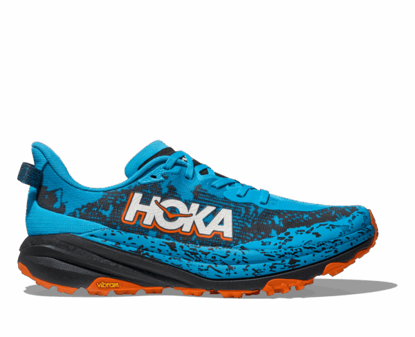HOKA SPEEDGOAT 6 Trailschuhe Herren SKYWARD BLUE / BLACK D (normal) 44 2/3