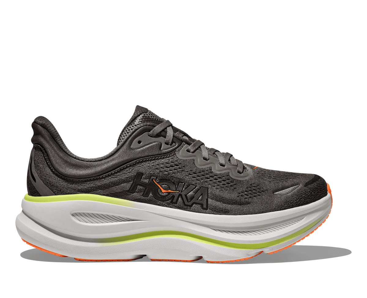 HOKA BONDI 9 Laufschuhe Herren ASPHALT GREY / GRAVEL D (normal) 44 2/3 1 HOKA BONDI 9 Laufschuhe Herren ASPHALT GREY / GRAVEL D (normal) 44 2/3