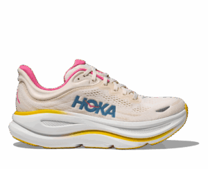 HOKA BONDI 9 Laufschuhe Damen ALABASTER / BIRCH B (normal) 38 2/3