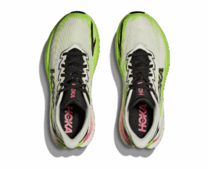Hoka MACH X 3 Damen WHITE / NEON LIME Gr. 38 2/3