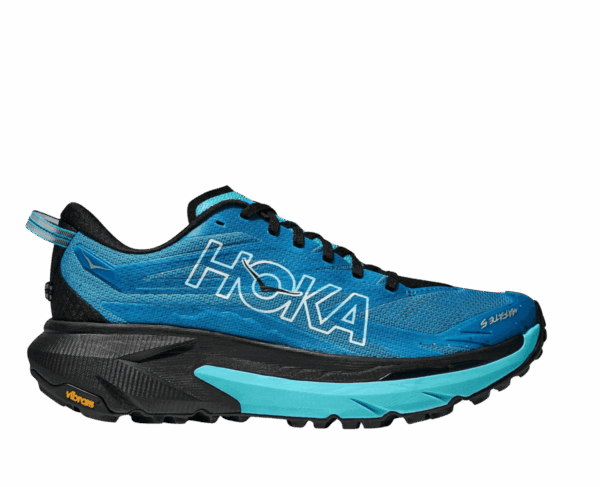 Hoka MAFATE 5 Trailschuhe Herren SKYWARD BLUE / BLACK D (normal) 42 2/3