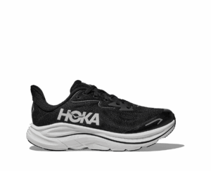 HOKA CLIFTON 10 BIG KIDS Laufschuhe Kinder BLACK / WHITE 36