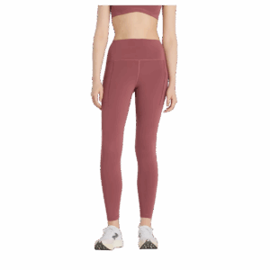 NEW BALANCE NB Sleek Pocket High Rise Legging 25" Damen WASHED BURGUNDY XS