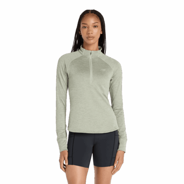 NEW BALANCE Athletics Heat Grid 1/2 Zip LS-Shirt Damen GSH S