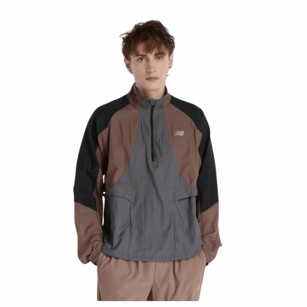 NEW BALANCE Better Run Water Resistant Jacket Herren EARTH SHADOW L