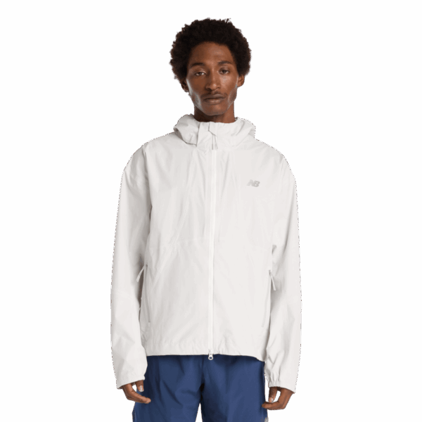NEW BALANCE BETTER RUN WATERPROOF JACKET Herren Grey S