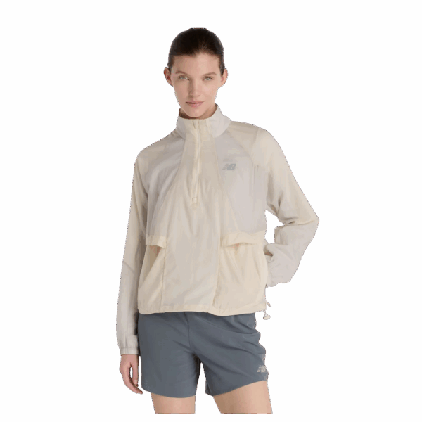 NEW BALANCE Better Run Water Resistant Jacket Damen LINEN S