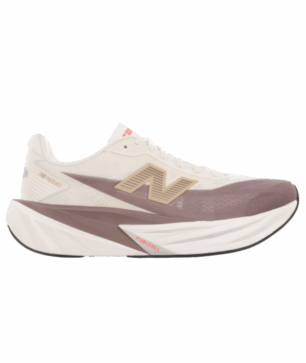 New Balance FUELCELL REBEL V5 Laufschuhe Herren ANGORA 2E (breit) 43