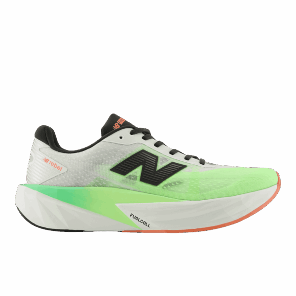 New Balance FUELCELL REBEL V5 Laufschuhe Herren EKIDEN-EDITION WHITE-GREEN D (normal) 42