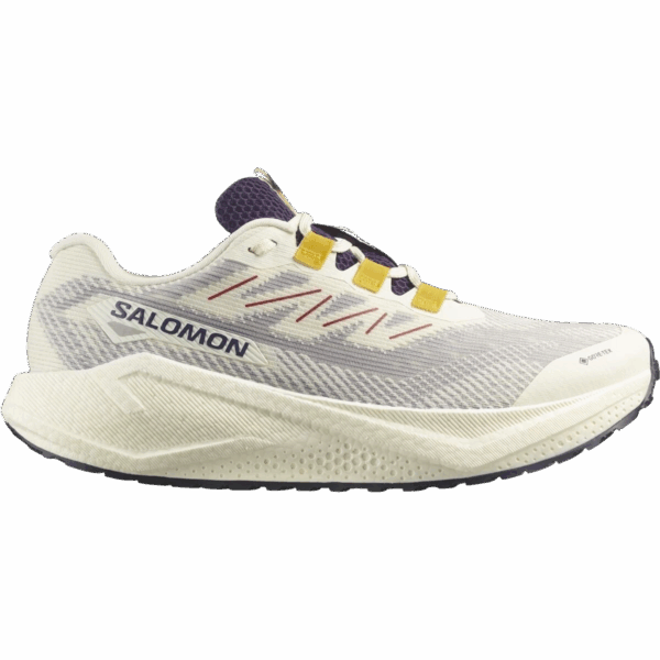 Salomon AERO BLAZE 3 GRVL GTX Gravel-Laufschuhe Herren Vanilla Ice/Astral Aura/Lemon 47 1/3