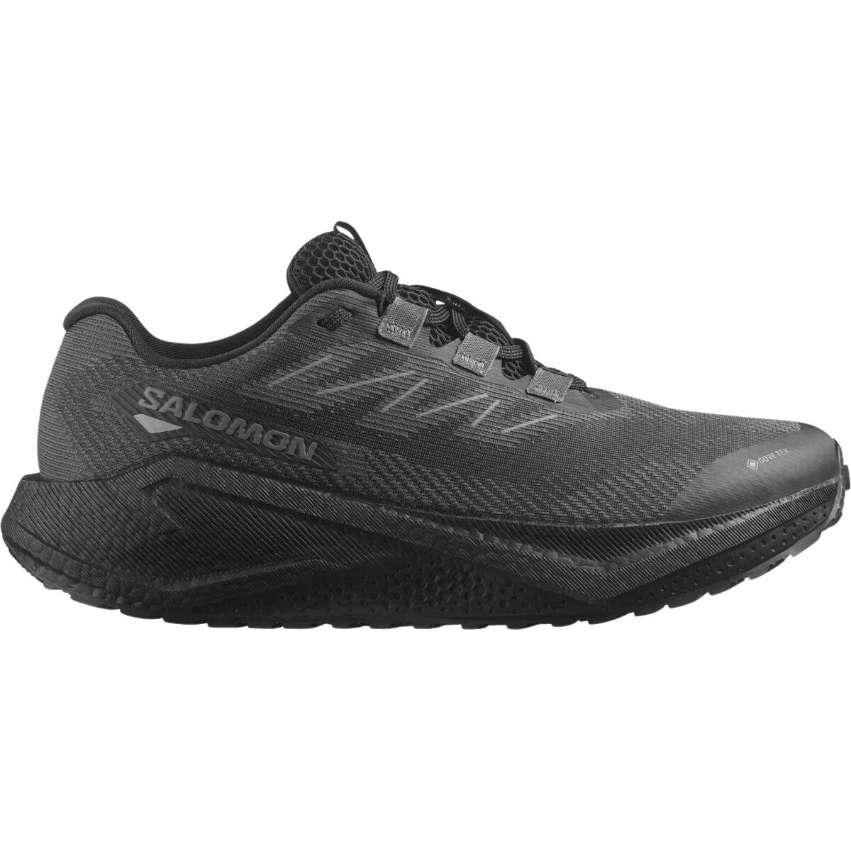 Salomon AERO BLAZE 3 GRVL GTX Herren Black/Asphalt/Black Gr. 46 2/3 1 Salomon AERO BLAZE 3 GRVL GTX Herren Black/Asphalt/Black Gr. 46 2/3
