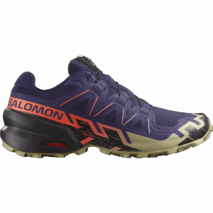 SALOMON SPEEDCROSS 6 Trailschuhe Herren Maritime Blue/Black/Cherry Tomato 47 1/3