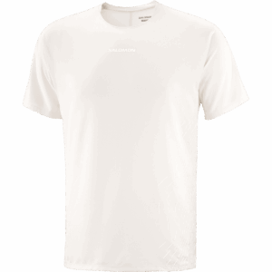 SALOMON SENSE AERO SS TEE GFX M Herren WHISPER WHITE/WHITE L