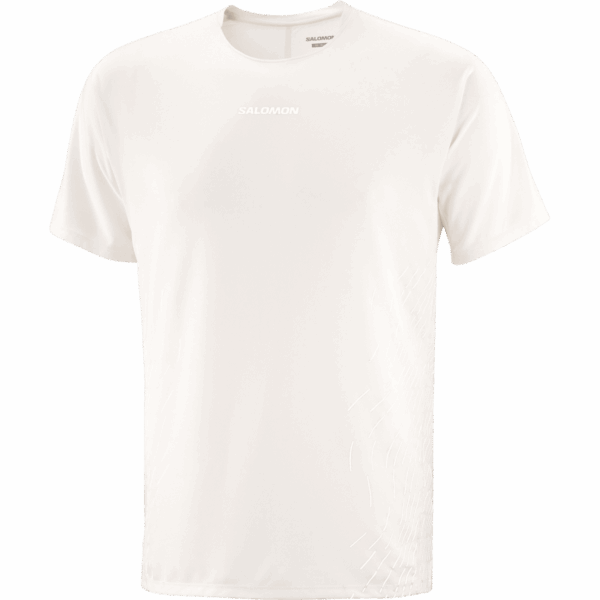 SALOMON SENSE AERO SS TEE GFX M Herren WHISPER WHITE/WHITE M