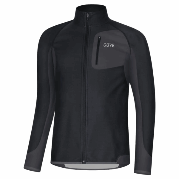 GORE WEAR R5 PARTIAL WINDSTOPPER SHIRT LS Herren Schwarz XXL