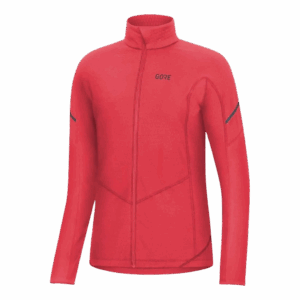 GORE WEAR THERMO LONGSLEEVE ZIP SHIRT Damen Rot 42