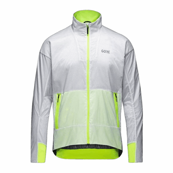 GORE WEAR DRIVE JACKET Herren white/neon yellow XXL