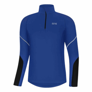 GORE WEAR MID LONG SLEEVE ZIP SHIRT Herren Blau S