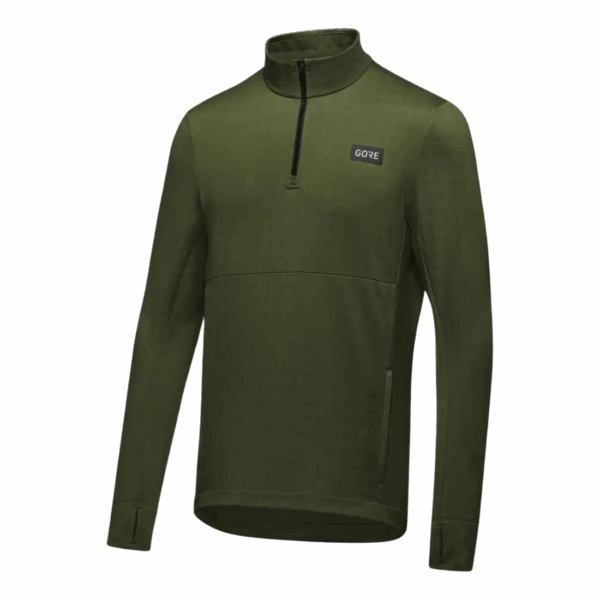 GORE WEAR EVERYDAY THERMO 1/4-ZIP SHIRT Herren Grün M