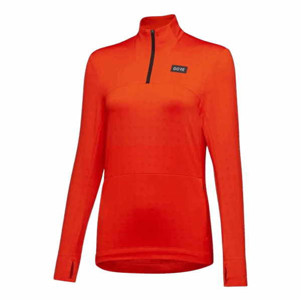 GORE WEAR EVERYDAY THERMO 1/4-ZIP SHIRT Damen Rot 38